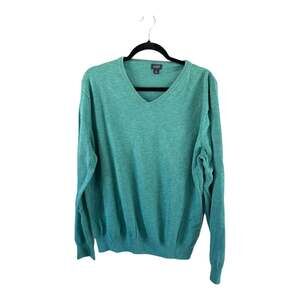 Cotton V-neck Sweater For Men